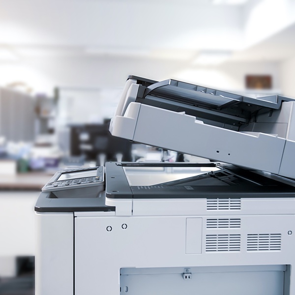 Printer in an office