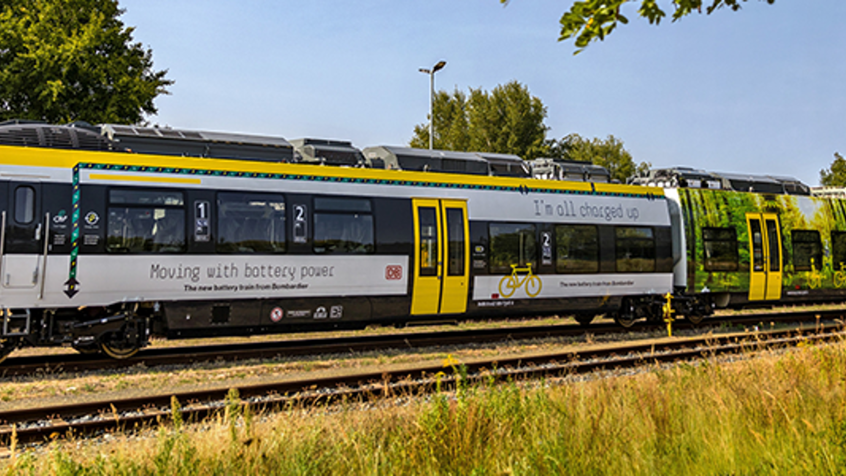 European battery powered train 