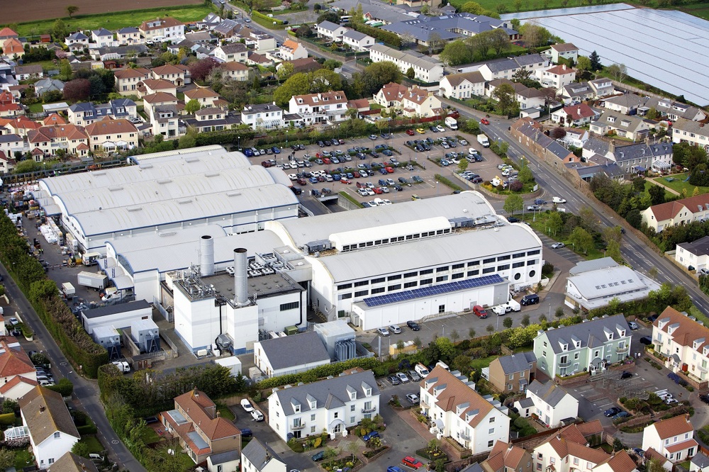 Aerial shot of the Powerhouse building