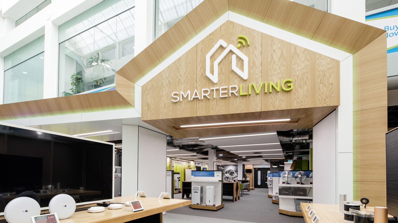 Entrance to Smart Living shop