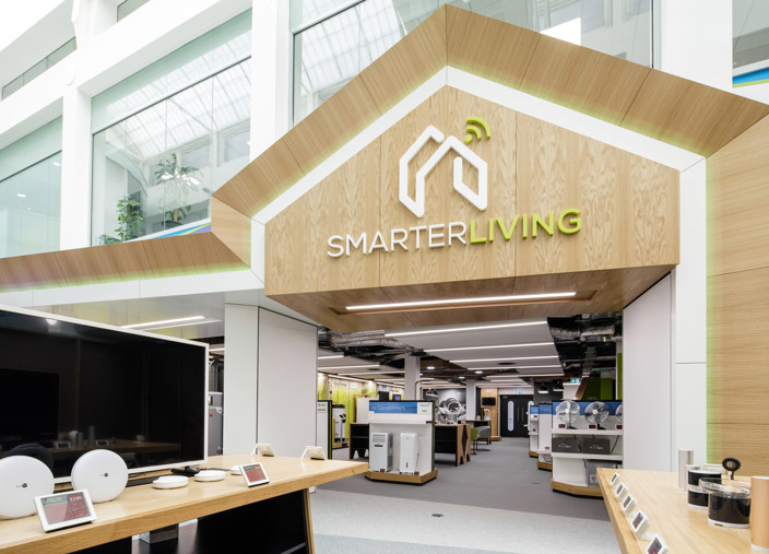 Entrance to Smart Living shop