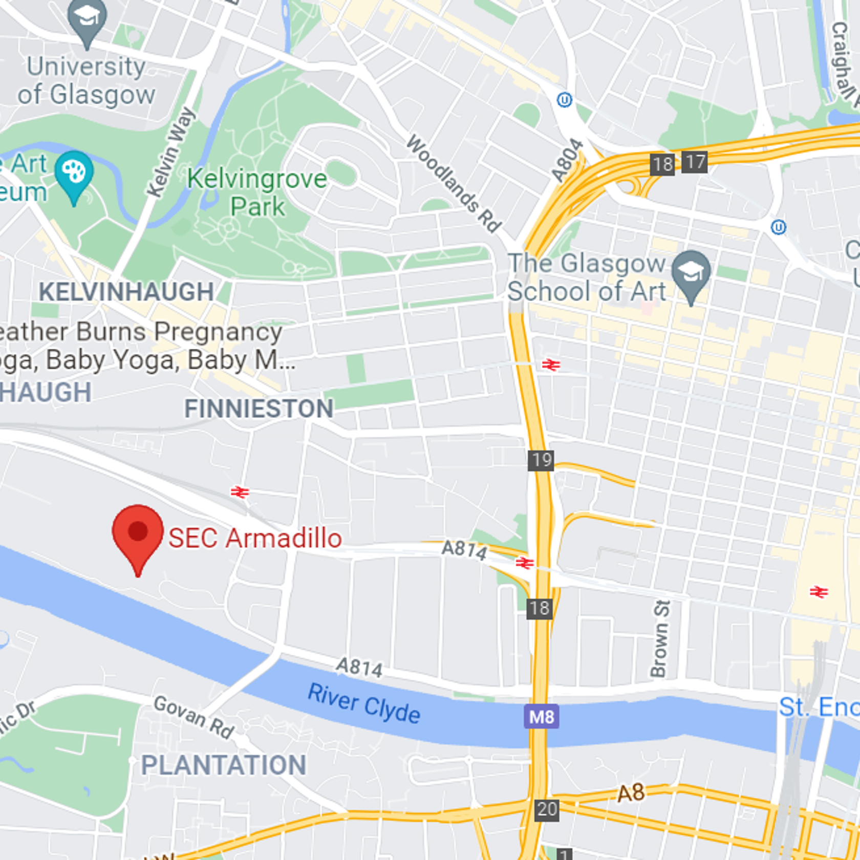 SEC Armadillo Map