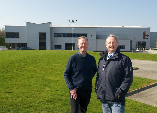 Peter Cadiou outside Albert Bartlett's processing plant