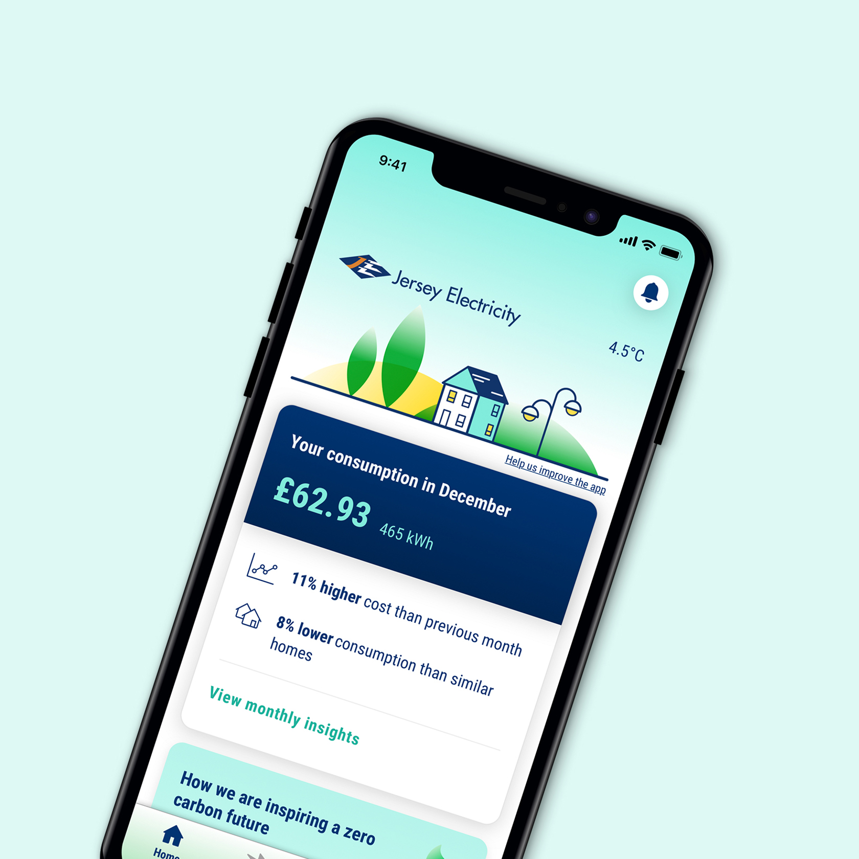 App Banner Blue