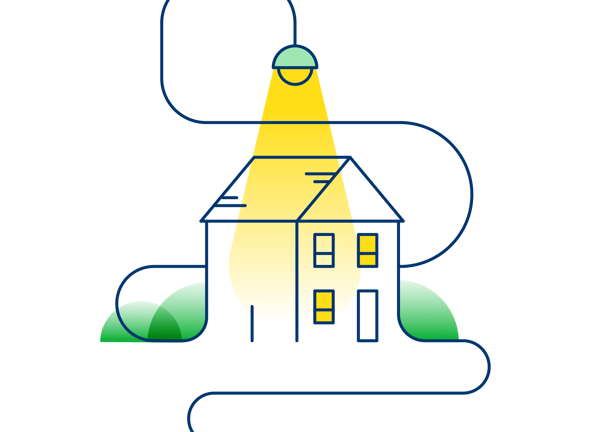 Illustration of a house