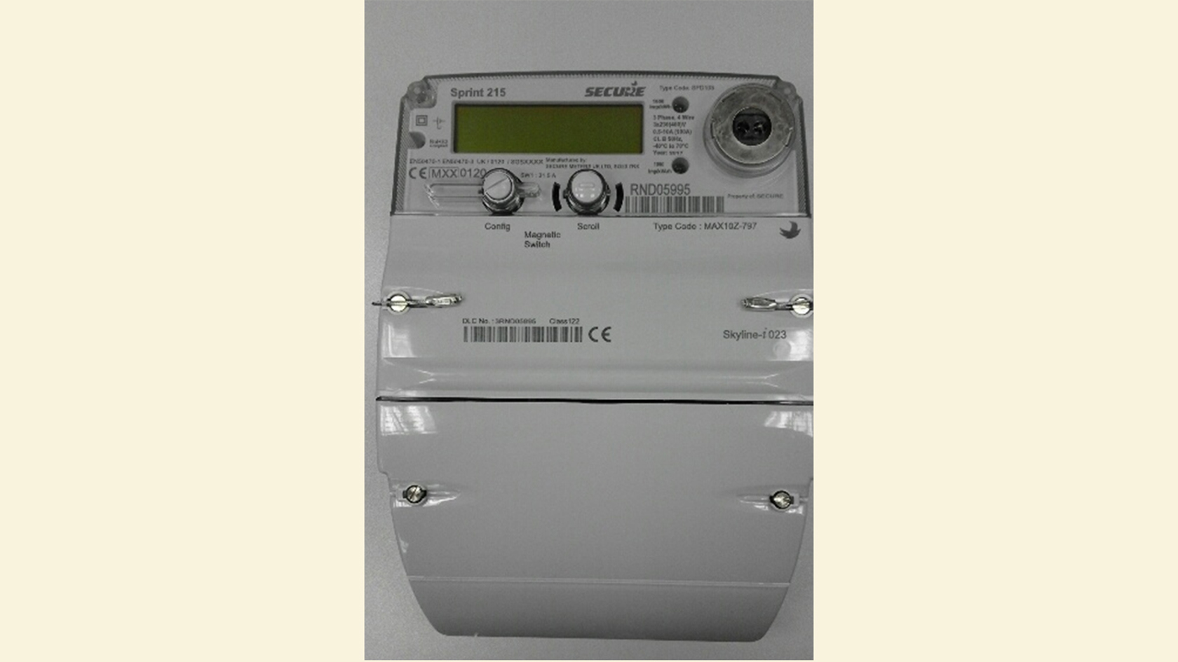 Sprint 215 electric meter