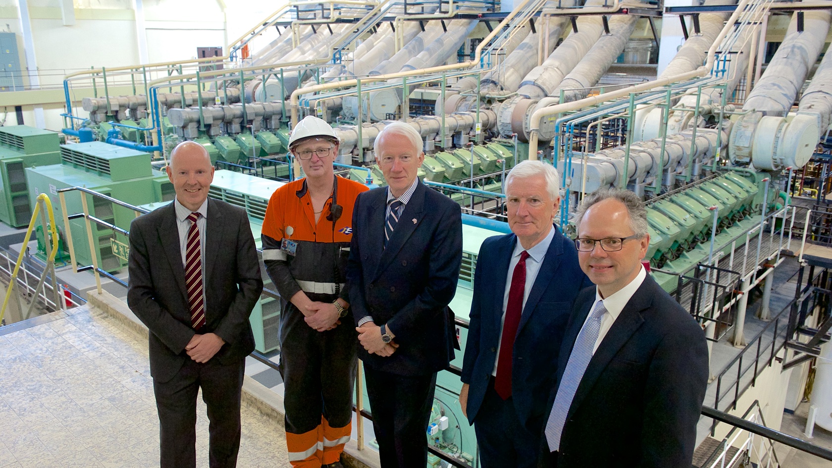 Chris Ambler, Lieutenant Governor at La Collette power station