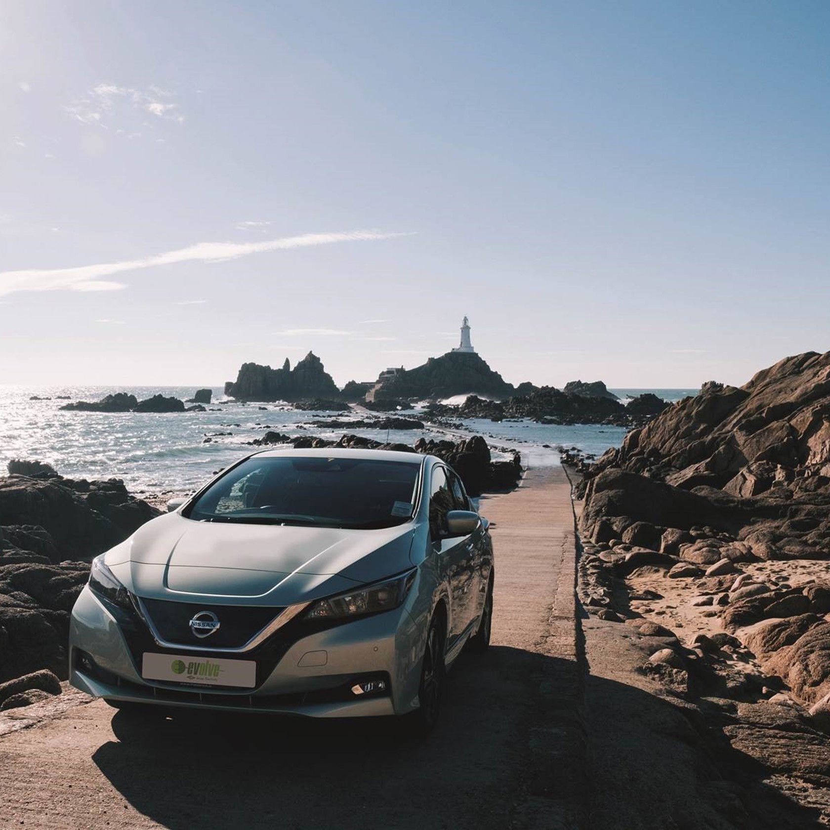 Nissan Leaf At Corbiere (2)