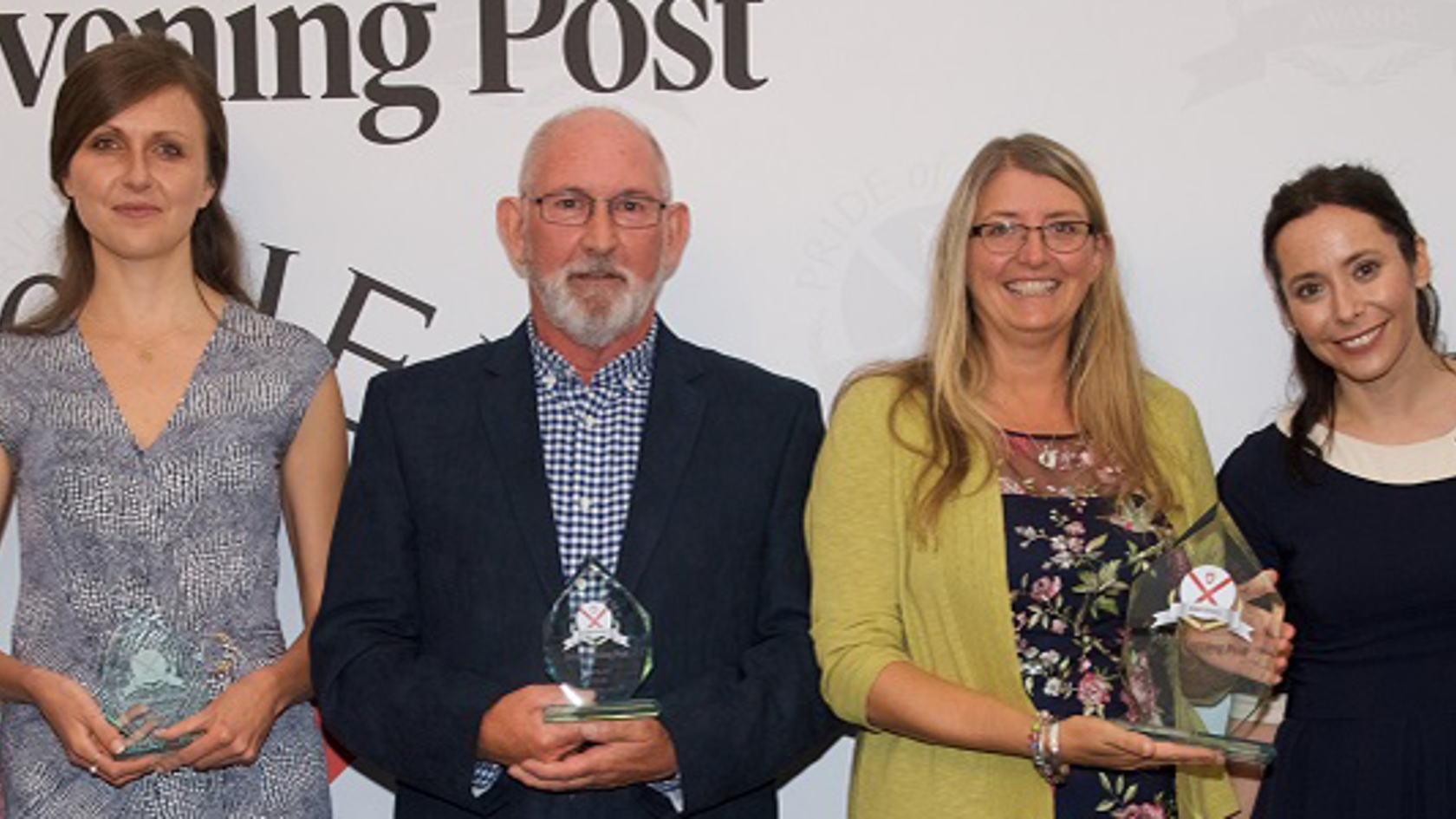Pride of Jersey winners with Graeme Le Saux and Chris Ambler