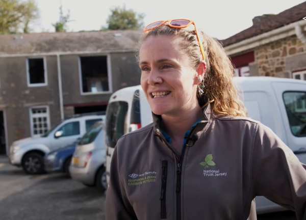 Interviewing Erin for National Trust