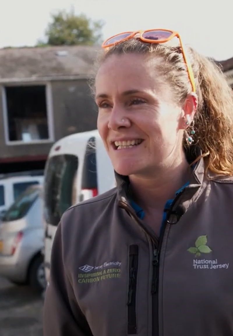 Interviewing Erin for National Trust